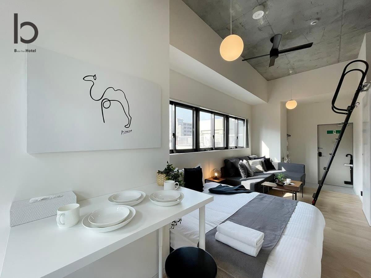 Bhotel Nekoyard - Bright Loft Studio 5 Min Walk To Peace Park & City Center Hiroshima Luaran gambar